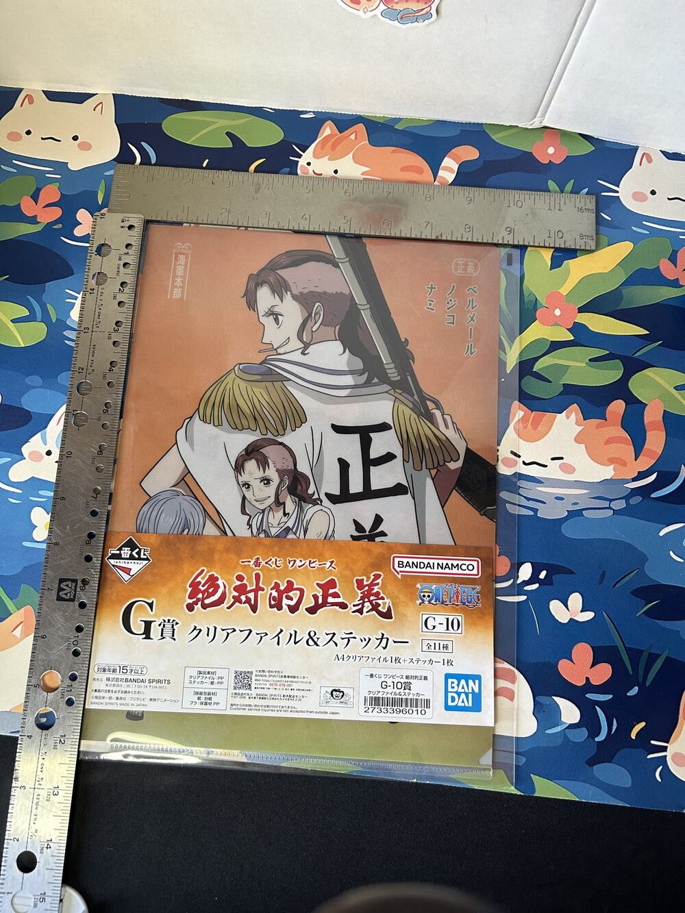 One Piece Nami & Nojiko & Bellmer File Holder + Sticker